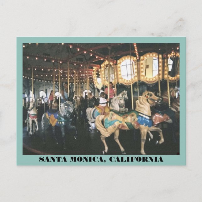 Cartão Postal Carrossel (Frente)