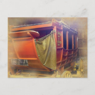 Cartão Postal Carruagem de Har-Ber Village