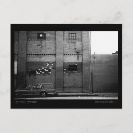 Cartão Postal Carruagem urbana de paisagem urbana