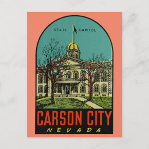 Cartão Postal Carson City, Cartão-postal de Nevada