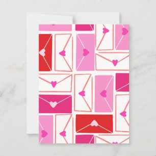 Cartão Postal carta de amor