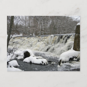 Cartão Postal Carta Postal da Cachoeira do Rio Taunton