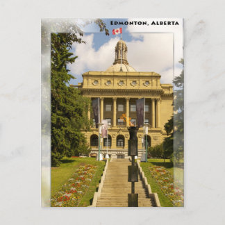 Cartão Postal Carta postal da legislatura Edmonton Alberta