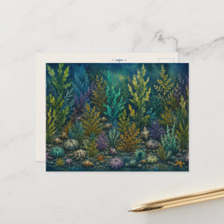 Cartão Postal Carta Postal de Recife Marinho em Aquarela Inspira