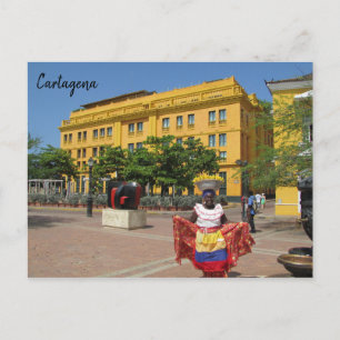 Cartão Postal cartagena chica