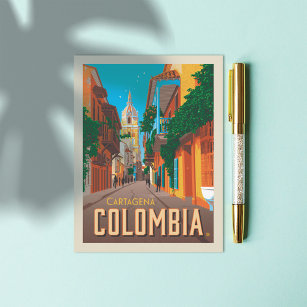 Cartão Postal Cartagena, Colômbia