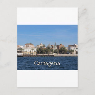 Cartão Postal Cartagena souvenir e presente