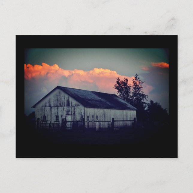 Cartão Postal Cartão: Celeiro velho (Frente)
