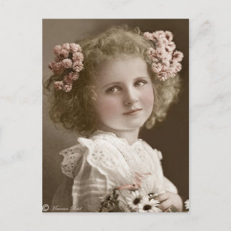 Cartão Postal Cartão-postal 17 com a mão do victoriano Edwardian