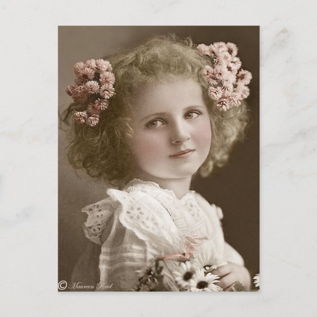 Cartão Postal Cartão-postal 17 com a mão do victoriano Edwardian (Frente)