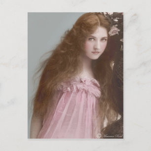 Cartão Postal Cartão-postal 1 com pintura à mão da Sepia, Edward