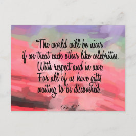 Cartão Postal Cartão-postal 3sqMeals