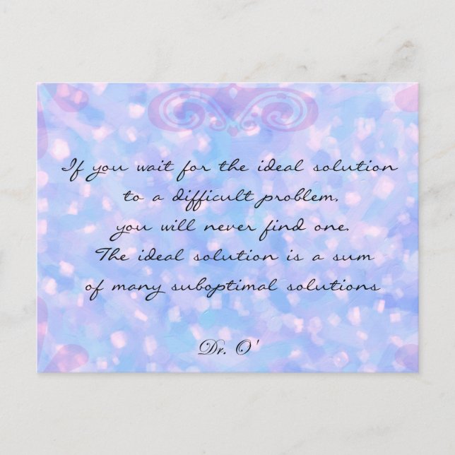 Cartão Postal Cartão-postal 3SqMeals (Frente)