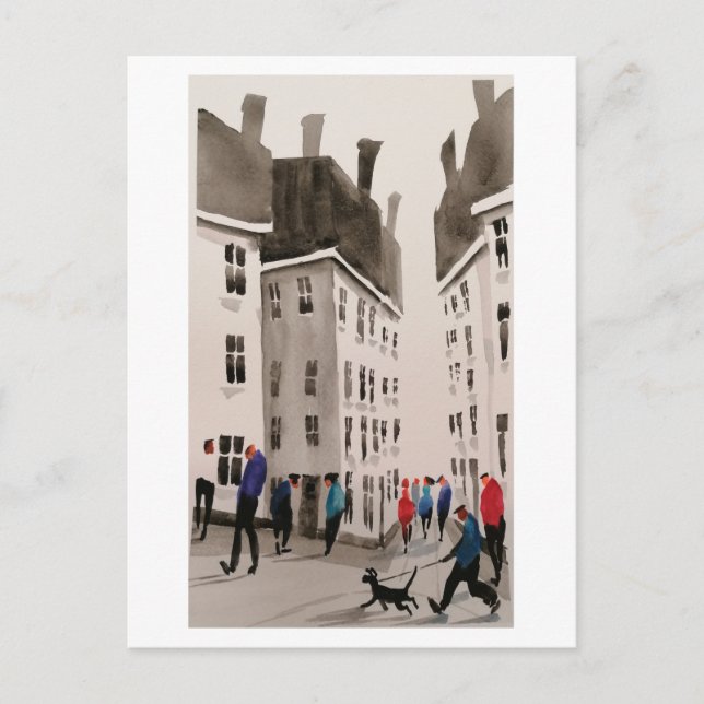 Cartão Postal Cartão-postal 7 para moradores urbanos (Frente)