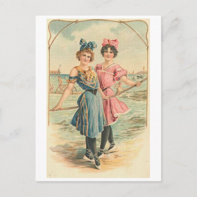 Cartão Postal Cartão-postal à margem (Frente)