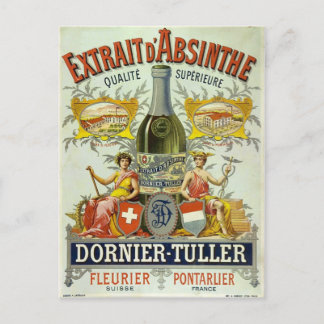 Cartão Postal Cartão-postal Absinthe Dornier-Tuller