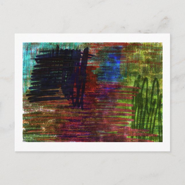 Cartão Postal Cartão-postal Abstrato sem título (Frente)