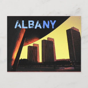Cartão Postal Cartão-postal Albany