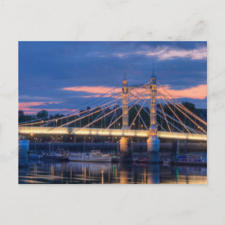 Cartão Postal Cartão-postal Albert Bridge