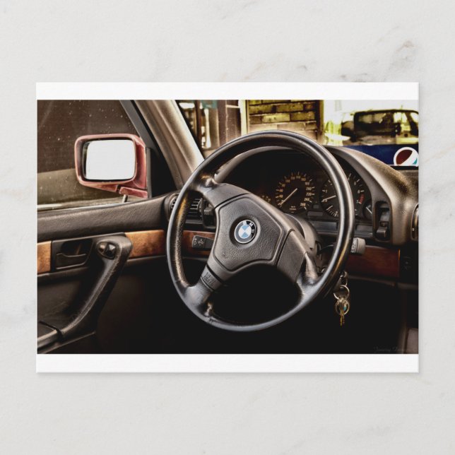 Cartão Postal Cartão-postal alemão de arte automóvel (Frente)