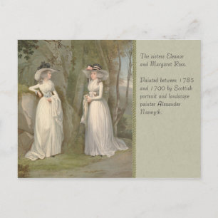Cartão Postal Cartão-postal Alexander Nasmyth Two Sisters CC0178