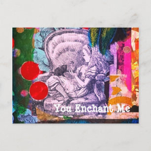 Cartão Postal Cartão-postal Alice no País das Maravilhas