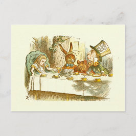 Cartão Postal Cartão-postal Alice no País das Maravilhas (Festa 