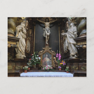 Cartão Postal Cartão-postal Altar em Praga