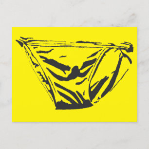 Cartão Postal Cartão-postal Amarelo