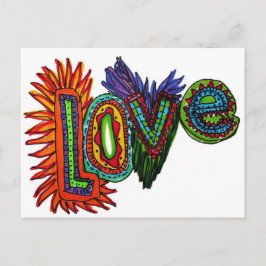 Cartão Postal Cartão-postal AMOR:.