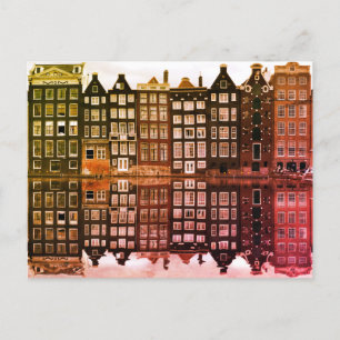 Cartão Postal Cartão-postal Amster Dam