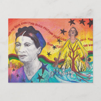 Cartão Postal Cartão-postal Amy-Jacques Garvey