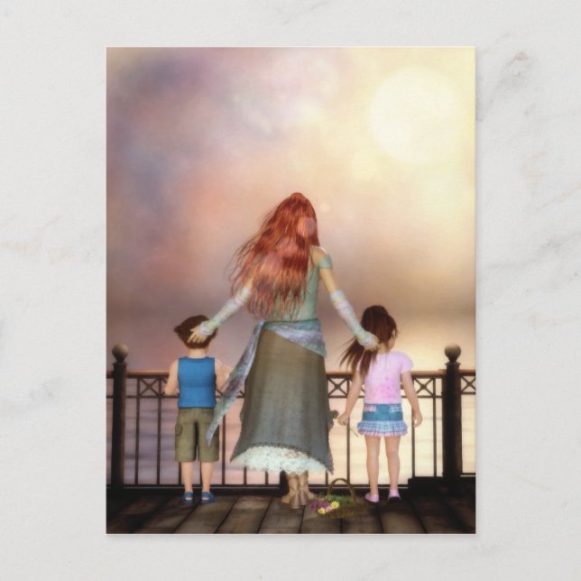 Cartão Postal Cartão-postal An Ocean of Love (texto) (Frente)