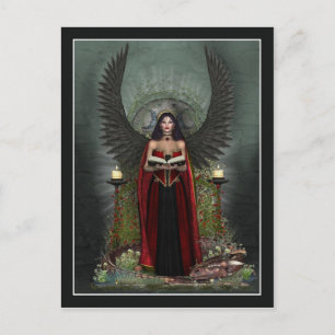 Cartão Postal Cartão-postal Angel - Protetor Anjo Escuro