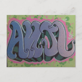 Cartão Postal Cartão-postal Anjl Stencil