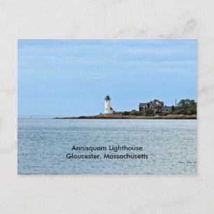 Cartão Postal Cartão-postal Annisquam Lighthouse