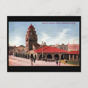 Cartão Postal Cartão-postal antigo - Albuquerque, Novo México,