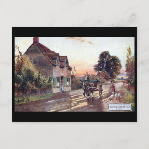 Cartão Postal Cartão-postal antigo - Algodão de Bunyan. Elstow
