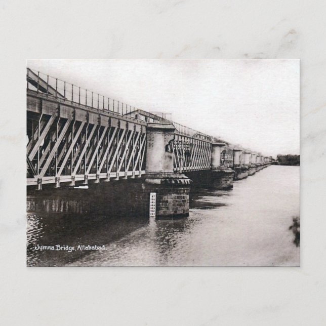 Cartão Postal Cartão-postal antigo - Allahabad, Índia (Frente)