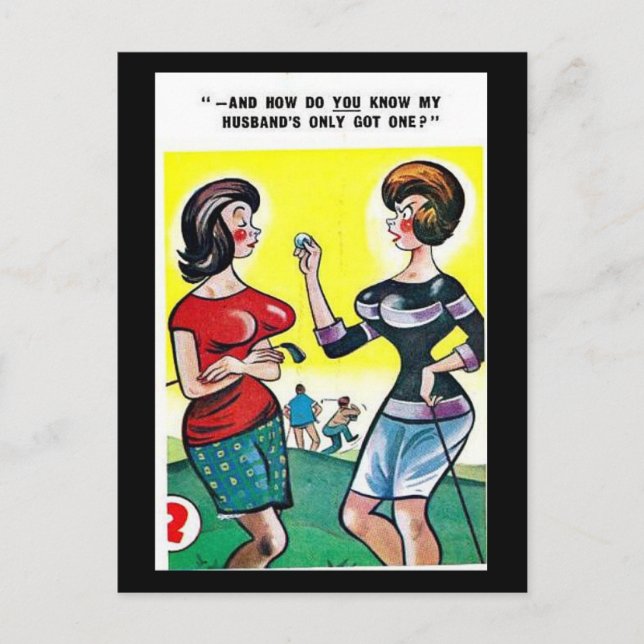 Cartão Postal Cartão-postal antigo - BD - Golf (Frente)