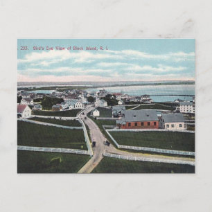 Cartão Postal Cartão-postal antigo - Block Island, Rhode Island