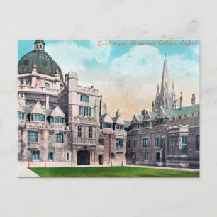 Cartão Postal Cartão-postal antigo - Brasenose College, Oxford