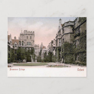Cartão Postal Cartão-postal antigo - Brasenose College, Oxford