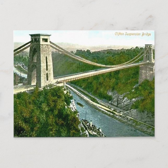 Cartão Postal Cartão-postal antigo - Bristol (Frente)