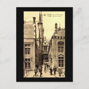 Cartão Postal Cartão-postal antigo, Bruges