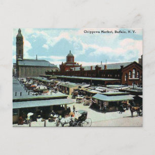 Cartão Postal Cartão-postal antigo - Buffalo, Nova Iorque, EUA
