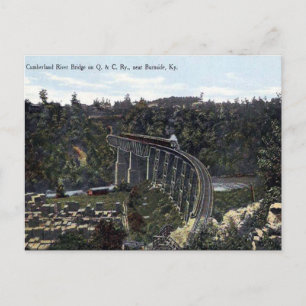 Cartão Postal Cartão-postal antigo - Burnside, Kentucky, EUA