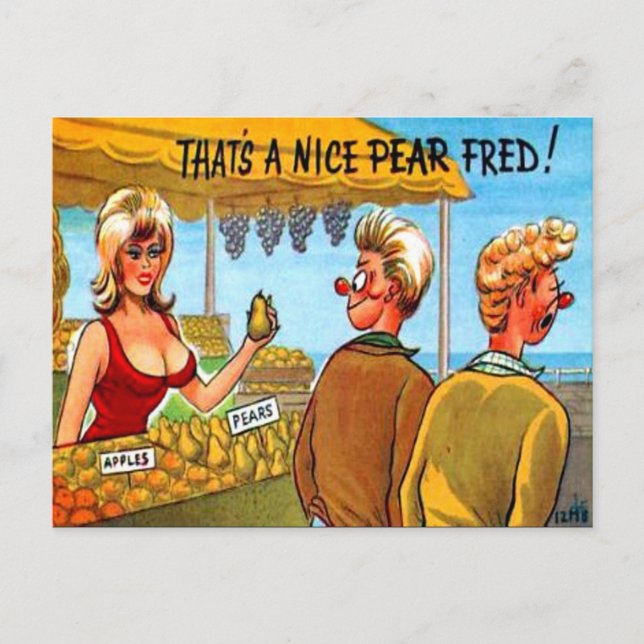 Cartão Postal Cartão-postal antigo - Cartão-postal Comic Antigo (Frente)