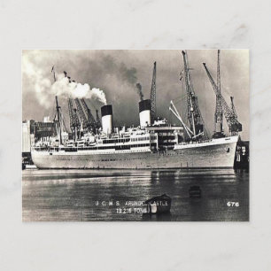 Cartão Postal Cartão-postal antigo - Castelo de Arundel da UCMS