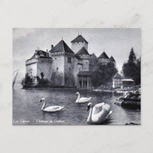 Cartão Postal Cartão-postal antigo - Château de Chillon, Suiça